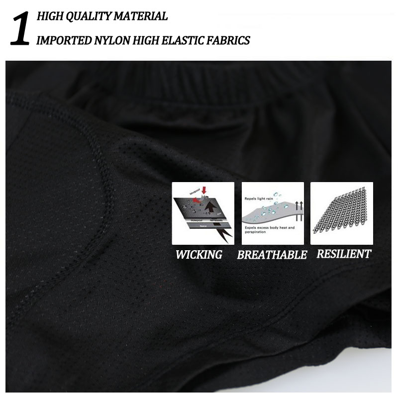 X-Tiger Cycling Shorts Breatha - Padded Cycling Shorts 5D Gel ulasan dan harga