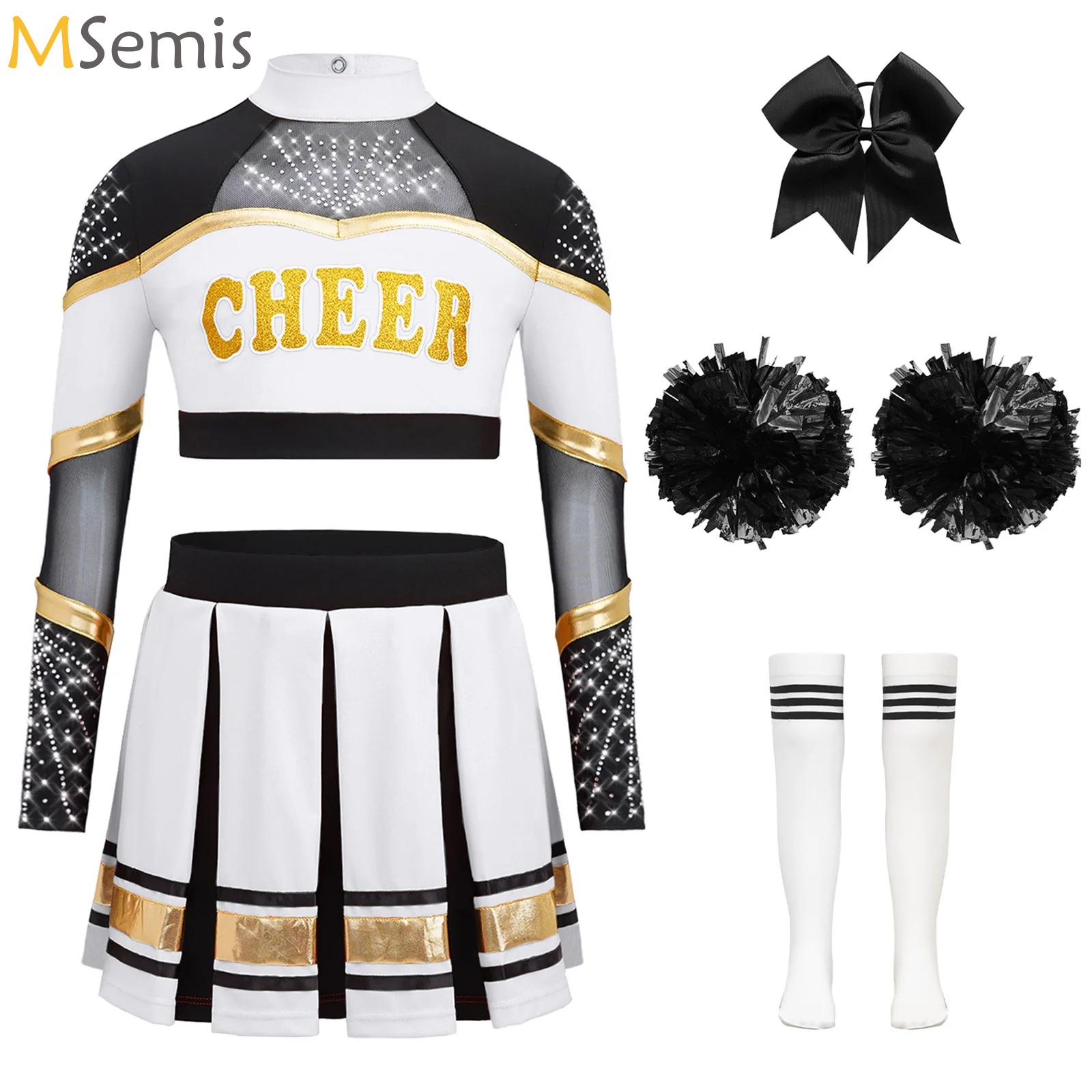 High School Cheerleader Costum - Team Sports ulasan dan harga